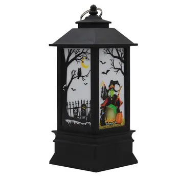 

usb Light gadgets Halloween Simulation Flame Lamp lampion Pumpkin Printing gadget Best Gift usb Light Lamp dropshipping