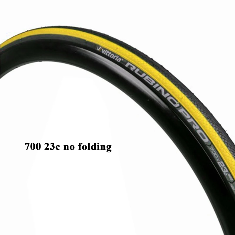 Vittoria Rubino Pro, шины для шоссейного велосипеда, велосипедные складные/не Складные шины 700* 23c/25c/28c, графеновые шины против проколов, Pneu - Цвет: 23c nofolding yellow