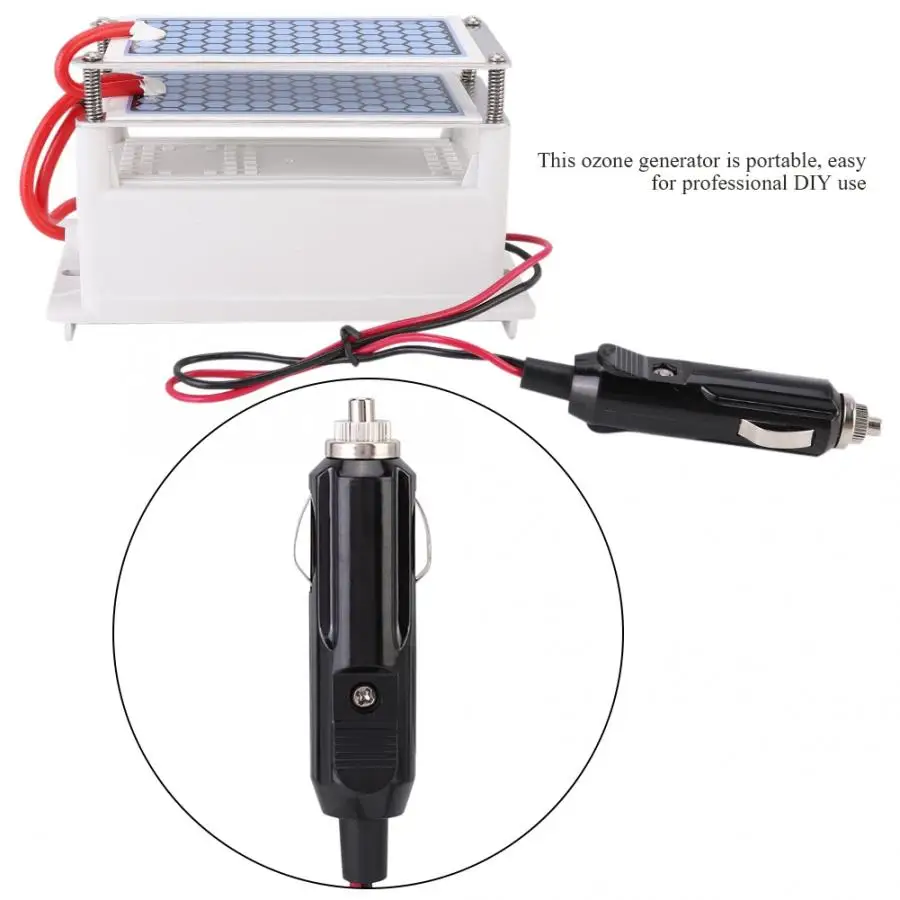 DC12V озоновый генератор 10 Гц/ч автомобильный очиститель воздуха озонатор очиститель воздуха мини Озон Генератор озонатор стерилизация запах