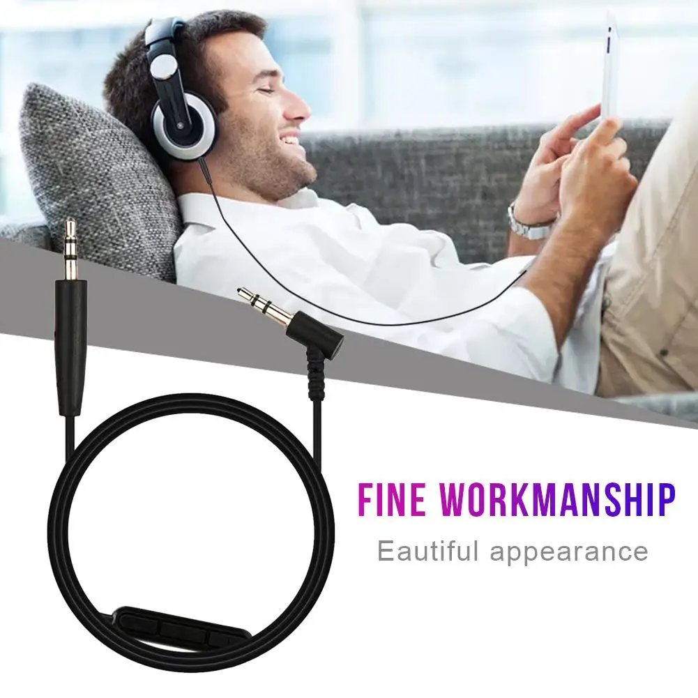 

2.5mm Male To 3.5mm Male Headphone Cable For Bose Headphone Cable For OE2 OE2i Headphone Audio Extension Cable