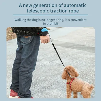 

Automatically Stretch Pet Dog Rope Handsfree Wrist Retractable Dog Rope Pet Traction Rope Adjustable Belt Wrist Strap