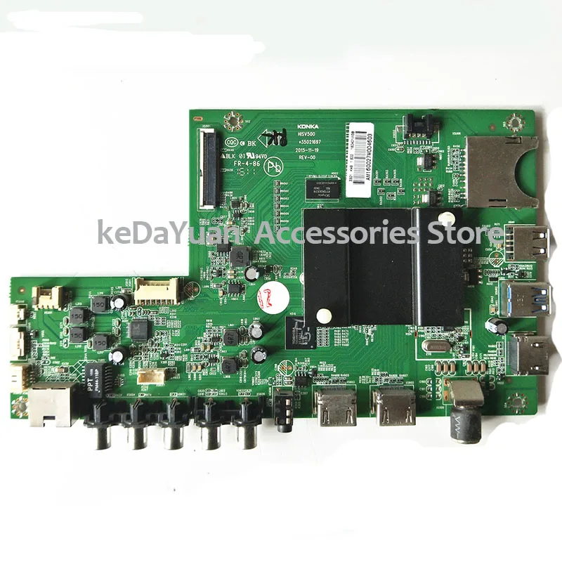 Тест рабочая для KKTV K49 montherboard 35021697 рабочий экран 72003301 HV490FHB-N80