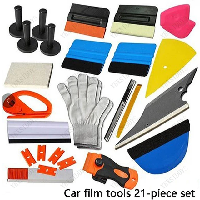 Auto Vinyl Wrap Werkzeug Carbon Folie Glas Film Fenster Tönung Rakel  Schaber Kit Aufkleber Cutter Auto Styling Zubehör Waschmaschine De 22,13 €