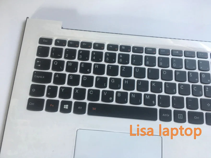 Для lenovo capital C u31-70 BKL white SA сербийская двуязычная клавиатура 5cb0j30921