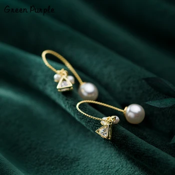 

925 Silver Piercing Earrings Minimalism Jewelry Boho Korean Earrings Brincos Pendientes Vintage Charm Gold Earrings for Women