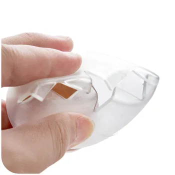 

2pcs/TENMIU Non-slip Chairs Shackle Table Feet Pad Silicone Thick Cushions Chair Leg Protector Felt Pad PVC Round K7263