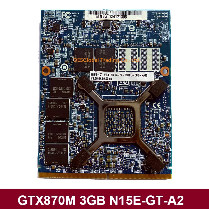 discounted  Brand New GTX 870M GTX870M 3GB VGA Video Graphic Card For Laptop Clevo P375SM P157SM P151SM P150SM 