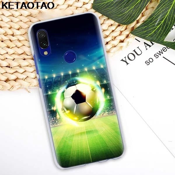 Чехол для телефона KETAOTAO с футбольным мячом s для iPhone 4S SE 5C 5S 6S 7 8 Plus X XS XR 11 Pro Чехол кристально чистый мягкий TPU чехол s - Цвет: Бежевый