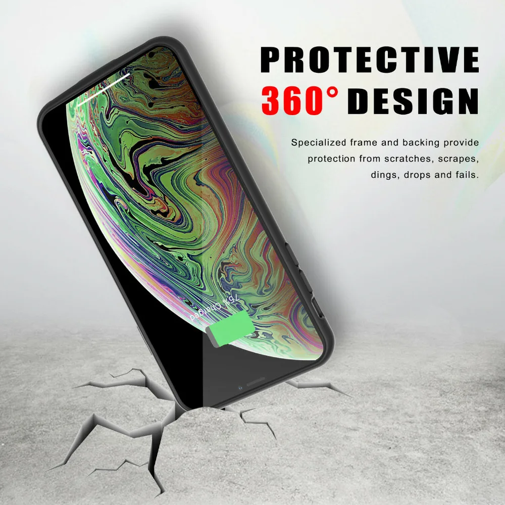 4000 мА/ч для iPhone X XS, чехол для зарядки внешнего аккумулятора, умный USB Магнитный внешний аккумулятор, чехол для зарядного устройства