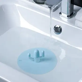 

1PC Floor Drain Deodorizer Sewer Deodorant Cover Bathroom Floor Drain Floor Drain Deodorant Toilet Round Silicone Cover