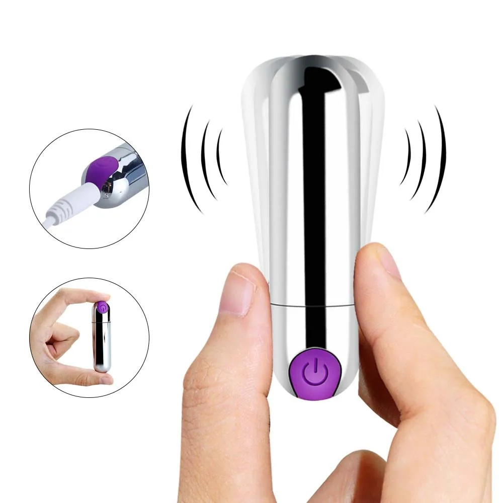 Tanio USB akumulator wibrator „ miniaturowy pocisk ”10