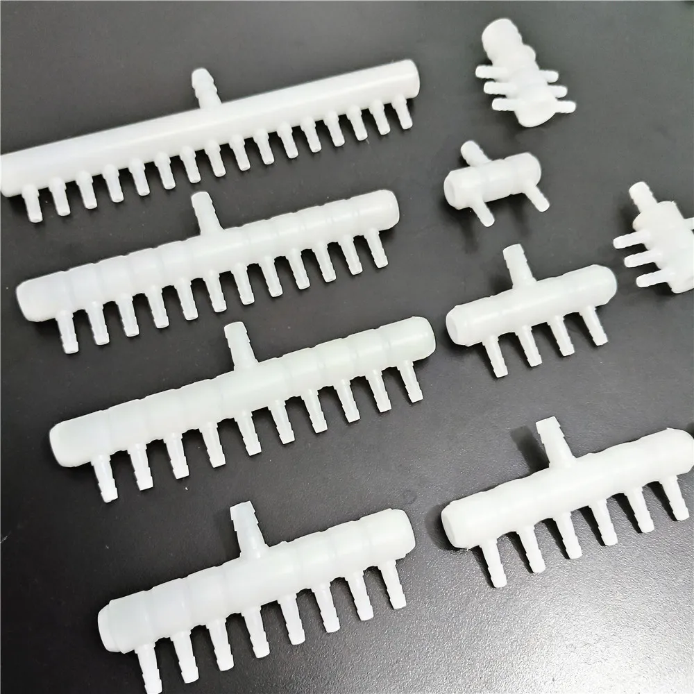 PE Plastic Aquarium Fish Tank Pipe Tube Diverter Connector Oxygen Air Pump Hose Splitter