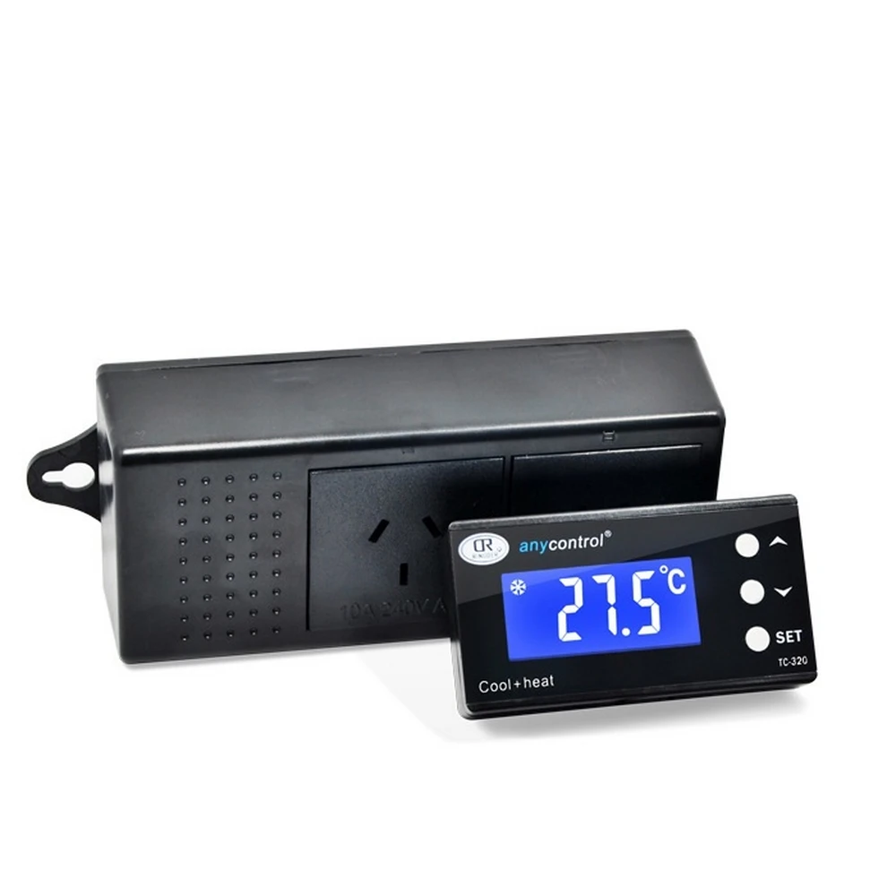 Цифровой термостат для аквариума PID контроллер температуры водонепроницаемый датчик выход аквариума Нагреватель Охладитель Termostato Aquario