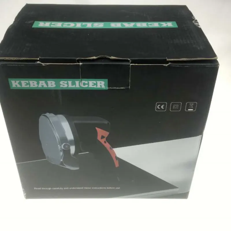 Electric Barbecue Meat Slicer Commercial Kebab Slicer Doner Knife Gyro Knife For Shawarma Roast Meat Cutter Machine 110V 220V 6