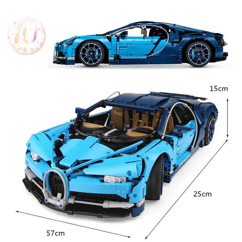 20086 Technic, 4031 шт, Bugattied, супер гоночный автомобиль, Chiron, модель, строительные блоки, подарок на день рождения, игрушки для детей, совместимые 42083