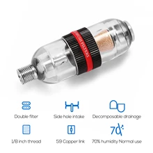 

Airbrush tail water separator Airbrush Filters Spray Pen For Air Compressor Spray Gun Part Tail Water Air Separator Strainer