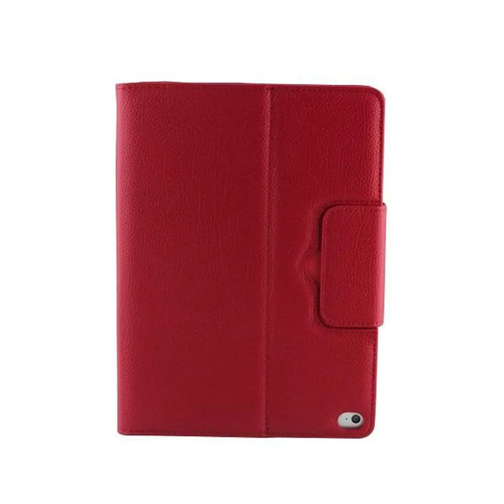 red 12,9 дюймов Съемная кожаная Bluetooth клавиатура с защитным чехлом для iPad Pro - Цвет: red