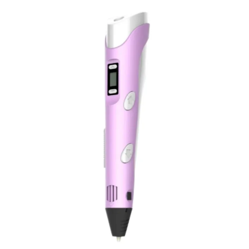 pink Новая 3D печать Ручка USB питание безопасная нормальная температура дети мальчик девочка принтер ручка с PLA нити - Цвет: pink