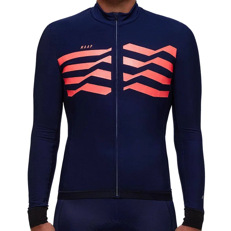 Jersey I Invierno roupa ciclismo RUNCHITA зимний термальный длинный рукав Велоспорт Джерси Набор велосипедная зимняя велосипедная Одежда наборы ciclismo - Цвет: Jersey I