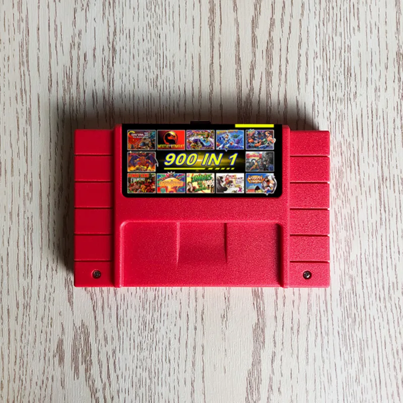 Картридж для 16-битной игровой консоли SNES 900 в 1 | Электроника