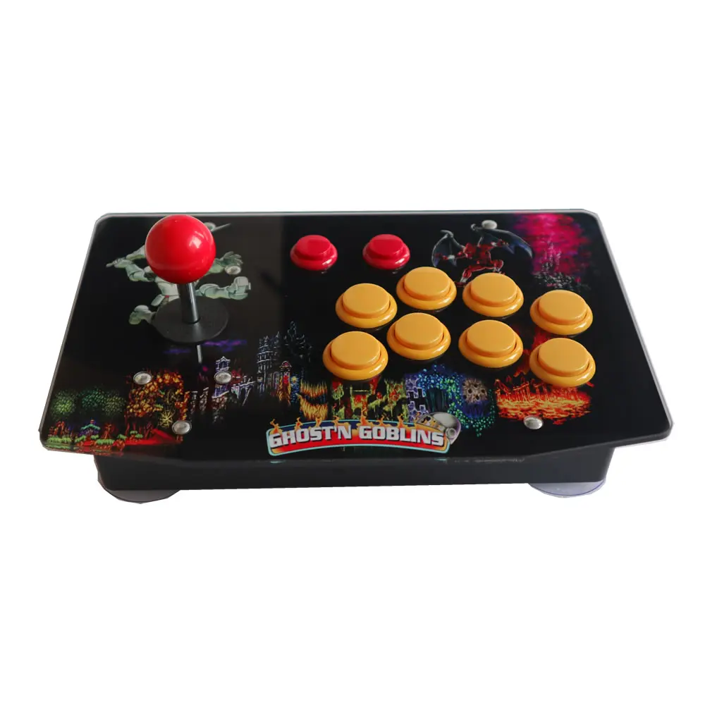 Artwork 5 Fully Customized PC USB 10 Buttons Arcade Joystick Wired Games Controller Acrylic Artwork Panel - Цвет: Artwork 5