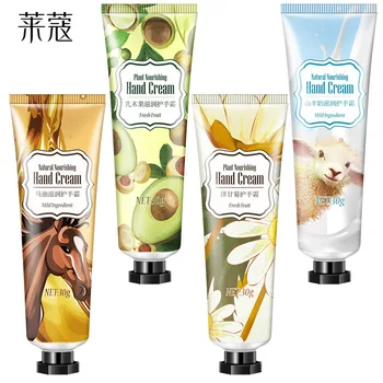 

Horse Oil/Chamomile/Shea Butter/Goat Milk Hand Cream Moisturizing Anti Aging Whitening Anti-chapping Nourishing Hand Creams