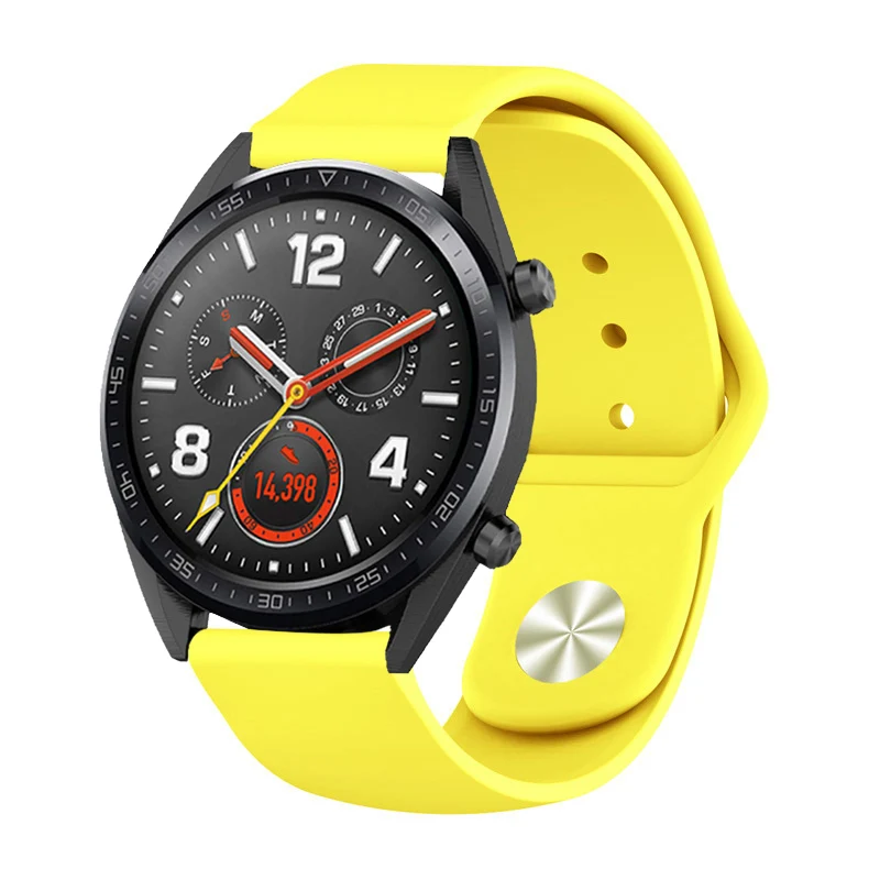 Для Fossil Gen 4 Q исследовательский HR/Fossil Gen 3 Q исследовательский силиконовый ремешок часов Спортивные ремни для мужчин и женщин сменный Браслет черный