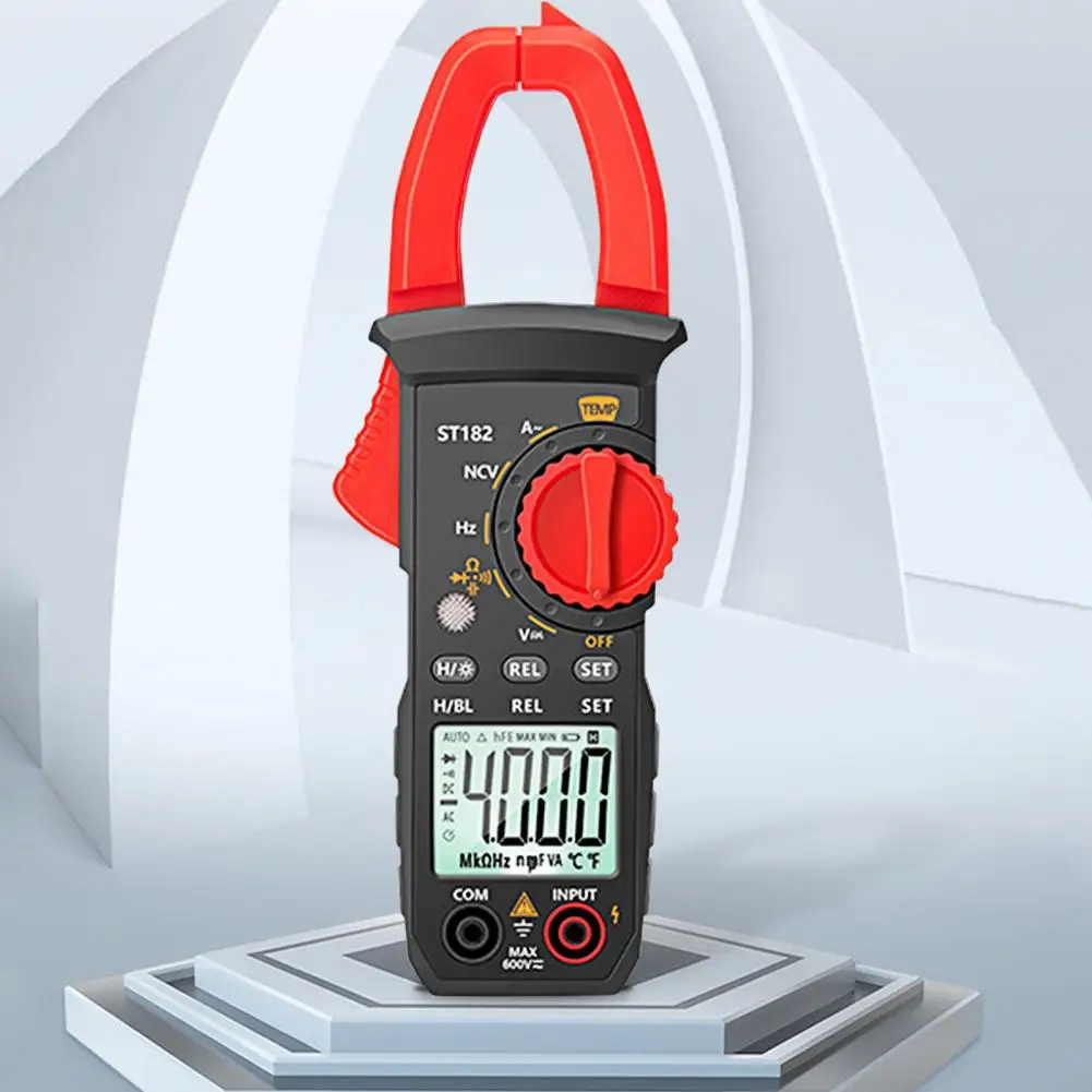 Long Life Span Electric Multimeter Safe Protection Auto Shut-Off Practical AC Current 600A Electrical Digital Clamp Meter