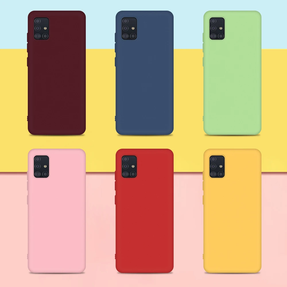 

Fashion Candy Case For Samsung S8 S9 S10 Plus S10E Anti-scratch Case For Samsung Galaxy S8 S10 S20 Ultra Plus Frosted Protective