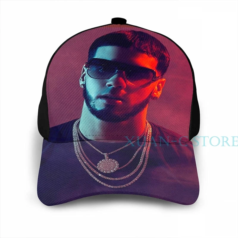 ANUEL AA баскетбольная Кепка(2) мужская и женская модная черная шляпа унисекс с принтом