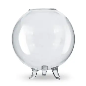 

10cm Clear Ball Glass Vase Terrarium Hydroponic DIY Wedding Garden Decor