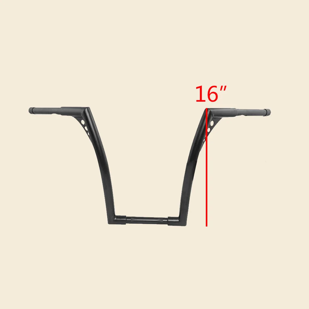 Мотоцикл 1/" 1,25" Руль для Harley Davidson FLST, FXST заказ Применение 10/12/14/16 ''дюйма рукоятка - Цвет: 4