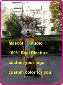 

New Top Sale Fox Mascot Costume Cosplay Party Game Dress Outfit Advertising Halloween Adult Unisex Hallowen Cosplay Gift
