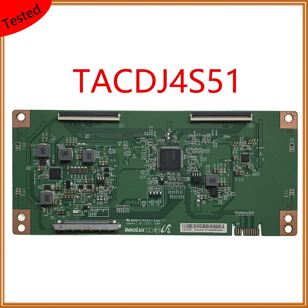 Tacdj4s51 t-con placa para panasonic tv, equipamento original t com cartão lcd, testado a tv tcon