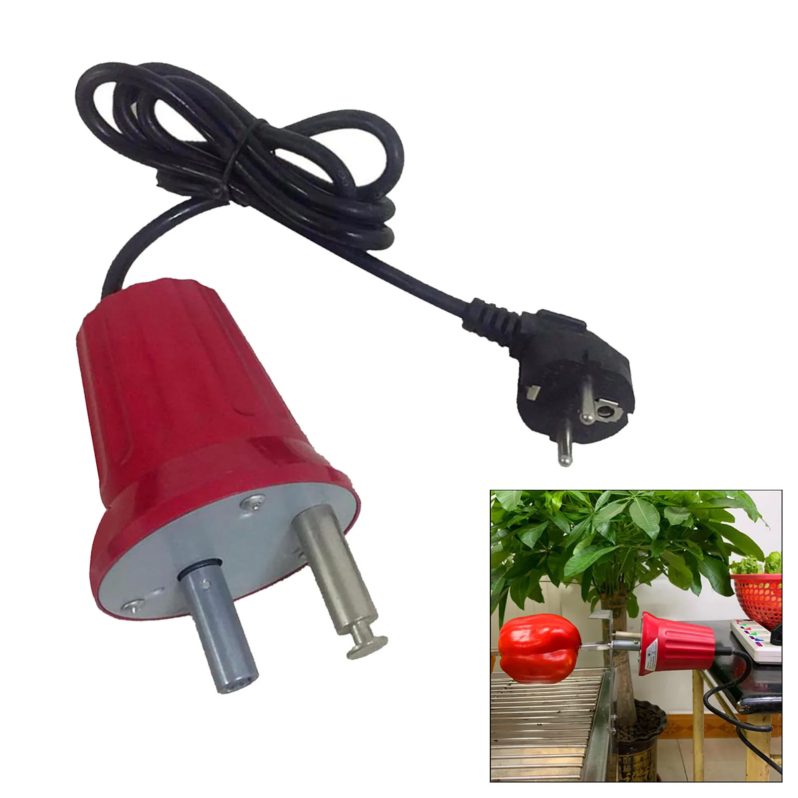 Barbecue Motor AC Electric Grill Rotisserie Motor Camping BBQ Accessories, EU Type