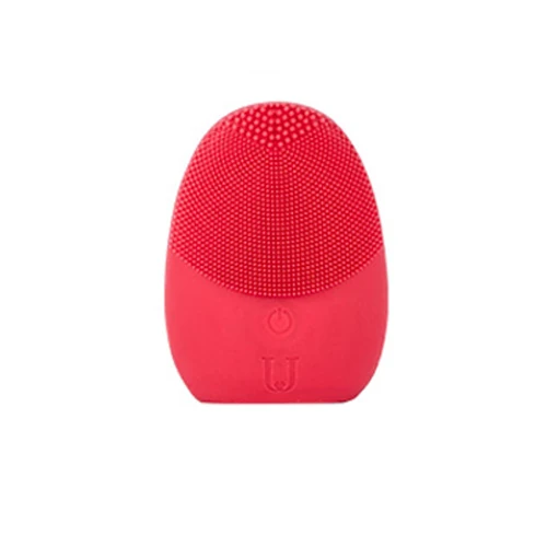 Red Xiaomi Mijia JORDAN& JUDY электрическое звуковое очищающее средство для лица для дома и путешествий Глубокое Очищающее Средство для женщин и мужчин уход за кожей лица массажер - Цвет: Red