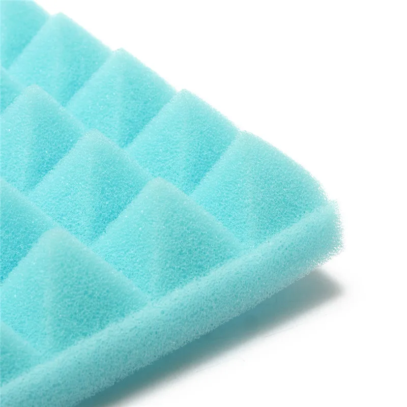 Blue 30*30*5 см звукоизоляция пена Студия Акустическая Пена Звукоизоляционная абсорбционная обработка панель плитка Клин пенополиуретан - Цвет: Blue