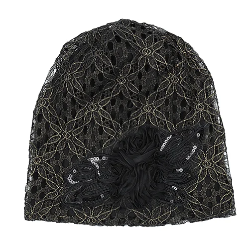 T-MAC кружева Skullies Beanies cap s женщин химиотерапия тюрбан стрейч женский ворс кучи кепки дамы розовый платок-бандана - Цвет: As shown