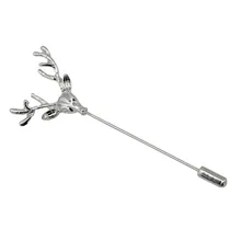 Европа и Америка мужская Брошь ретро брошь в виде головы оленя для мужчин и женщин аксессуары для корсажа с фабрики Dire