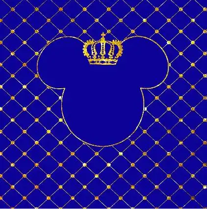 8x8ft Royal Diamond Crown Mouse Prince Princess Birthday Baby Shower Custom Photo Studio Background Backdrop Vinyl 240cm X 240cm Background Aliexpress
