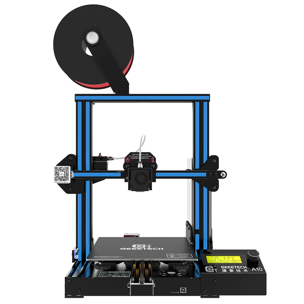 Geeetech Professional 3D Printer FDM Printing Size 220*220*260mm Atuo-leveling Single Nozzle LCD Screen A10 3D Machine latest 3d printer 3D Printers