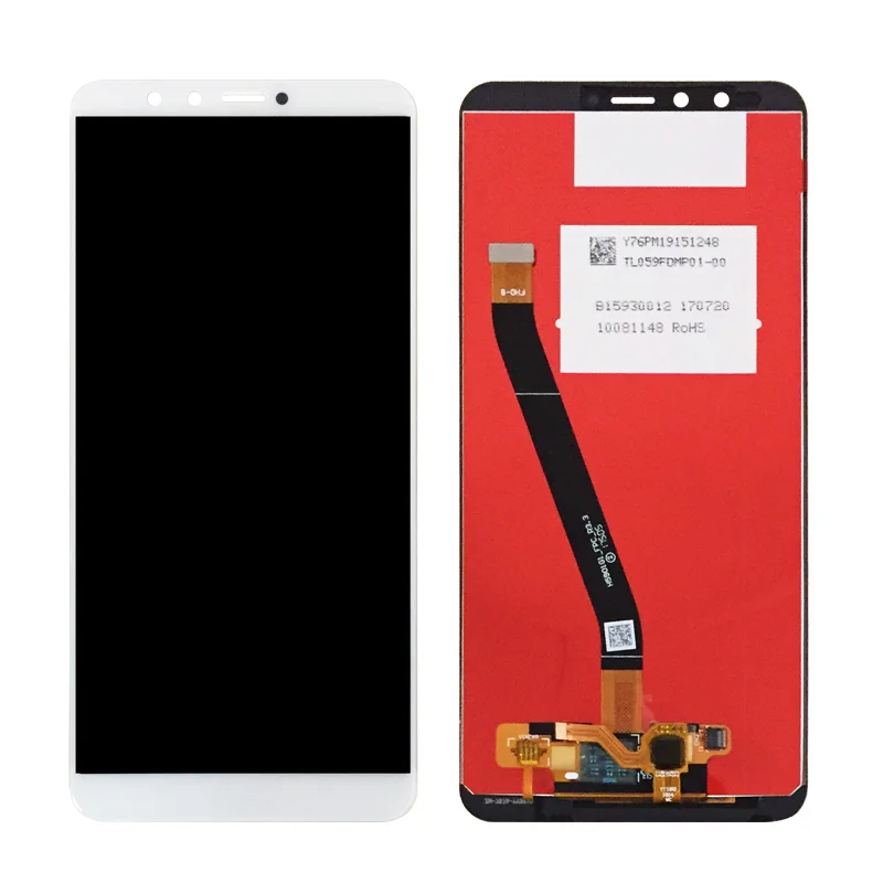 Для huawei Y9 ЖК-дисплей с сенсорным экраном дигитайзер в сборе 5,93 дюйма с рамкой FLA L22 LX2 LX1 LX3 сменные детали для ЖК-экрана
