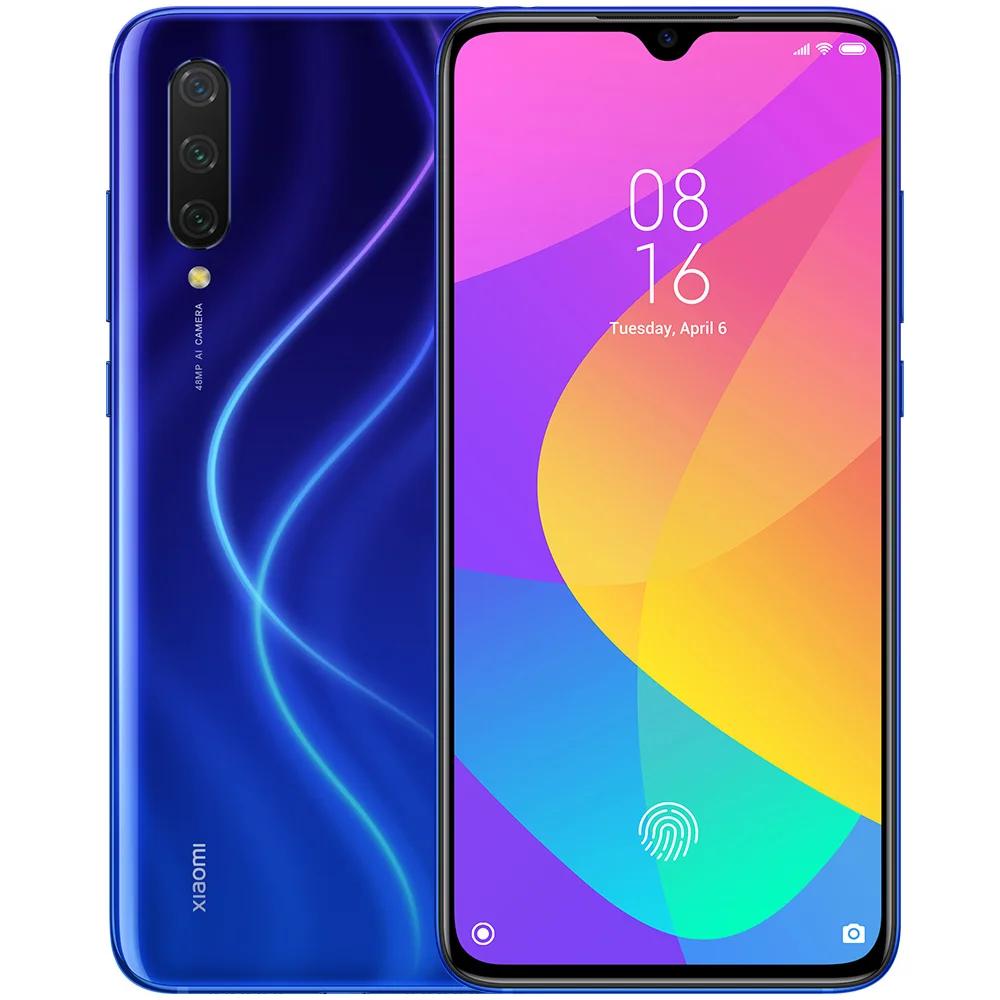 Глобальная версия Xiaomi Mi 9 Lite Восьмиядерный мобильный телефон Snapdragon 710 6 ГБ 64 Гб 6,3" AMOLED 48MP камера 4030 мАч мобильный телефон