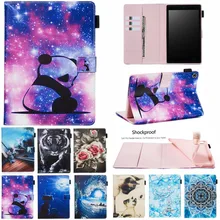 Utrathin Case For New Kindle Fire HD 8 8.0" PU Leather Sleep Cover Case For funda Amazon Fire HD 8 Stand Case