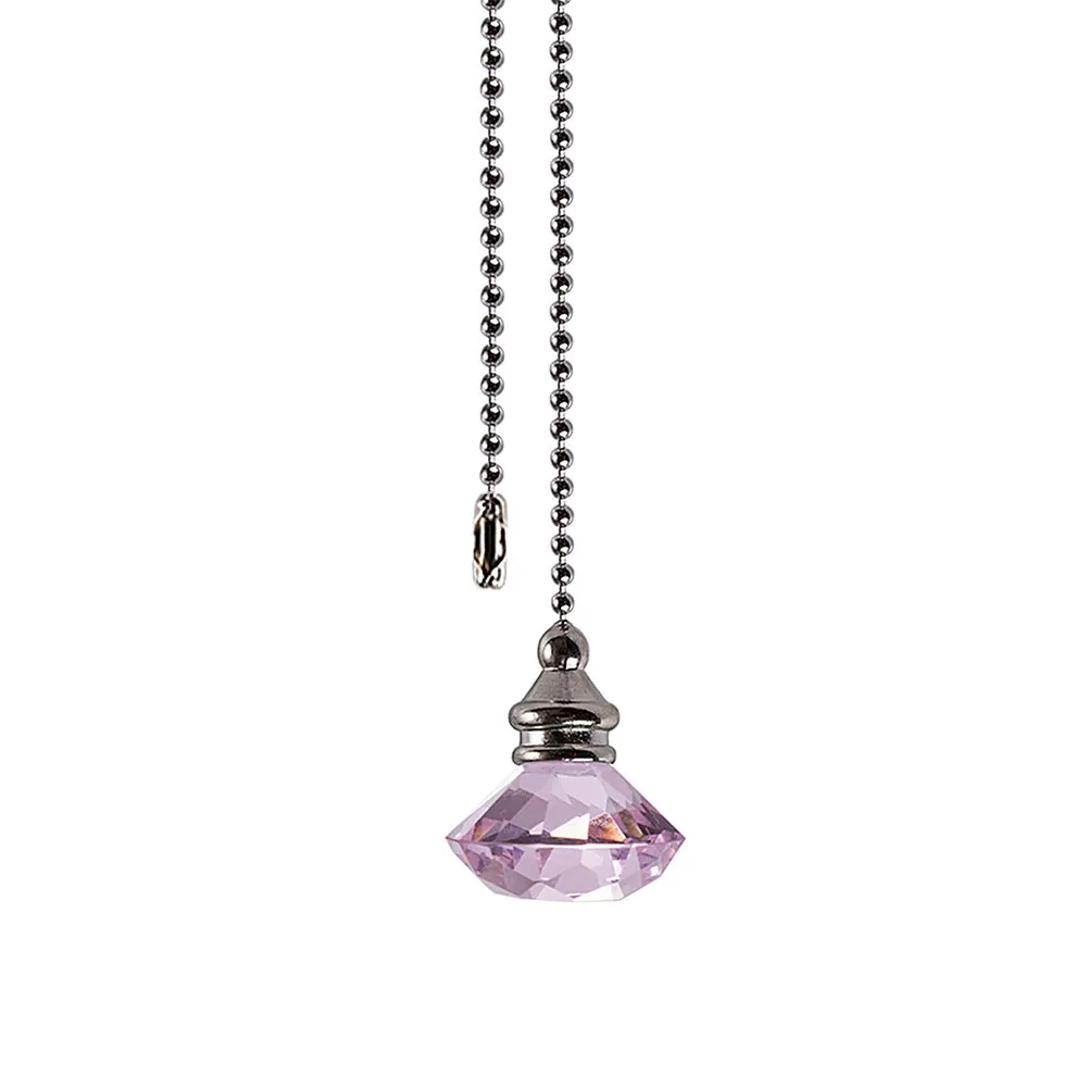 

Prism Extension Clear Portable Desk Light Home Decor Ceiling Fan Pull Chain Styling Wedding Craft Hanging Dazzling Crystal