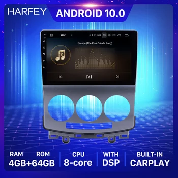 

Harfey one Din Car Radio Android 10.0 9" GPS Stereo For Old Mazda 2005-2010 5 Touchscreen Multimedia Player 4G Wifi Head Unit
