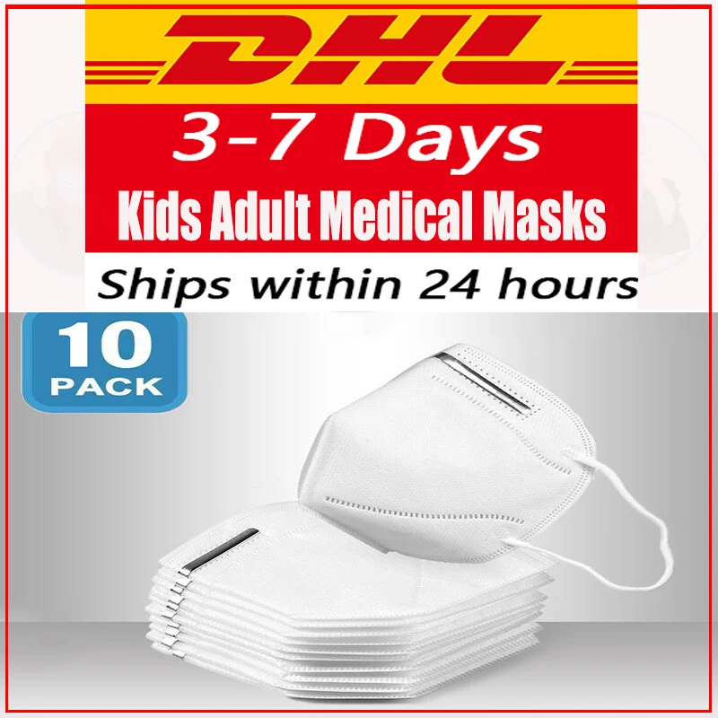 

In Stock DHL Ship 100PCS N95 Antivirus Masks Reusable Masque Anti pollution Virus Mask ffp2 masque Safety Protective Face Mask