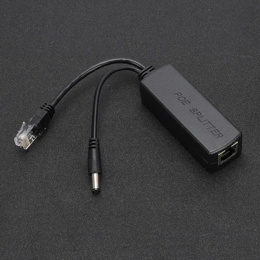 DC48V к DC12V мощность POE сплиттер адаптер-форсунка модуль Lightningproof