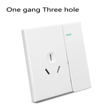 Китай КХЦ стандартная настенная розетка, белая 86 стиль Розетка переходник, огнестойкая конструкция из поликарбоната, олово Фосфорная бронза, белый