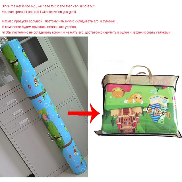 1cm 0.5cm Thick Baby Crawling Play Mat Educational Alphabet Game Rug For Children Puzzle Activity Gym Carpet Eva Foam Kid Toy 5